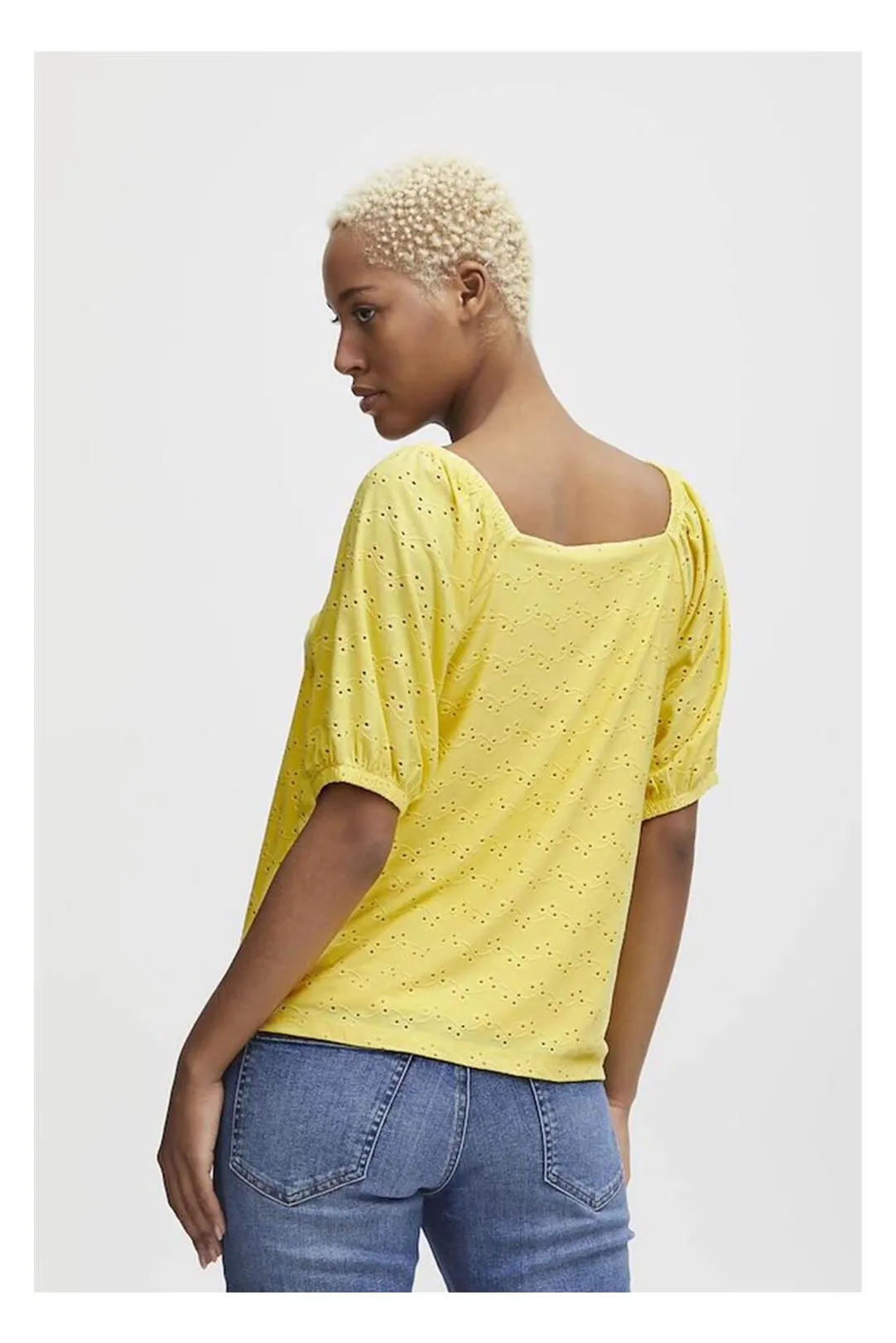 BLUSA CALADA IHPERNELLA AMARILLO