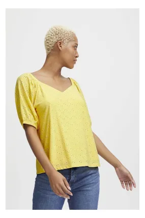 BLUSA CALADA IHPERNELLA AMARILLO