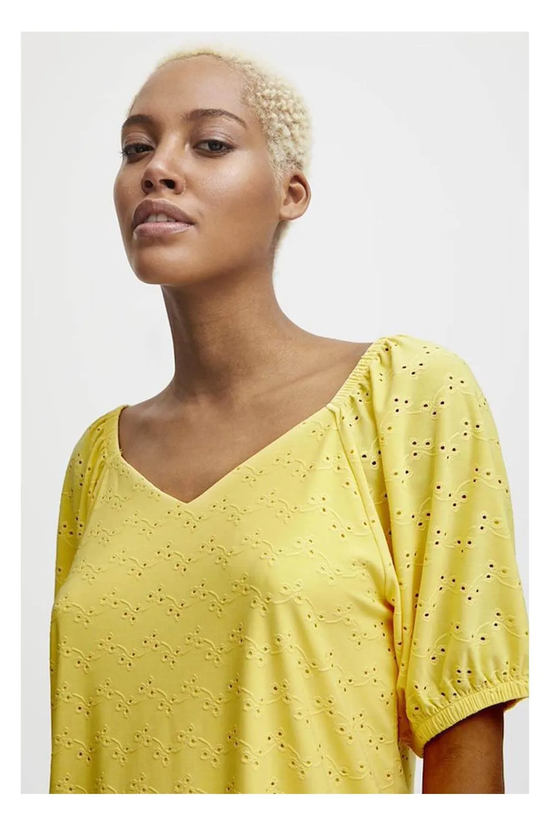 BLUSA CALADA IHPERNELLA AMARILLO