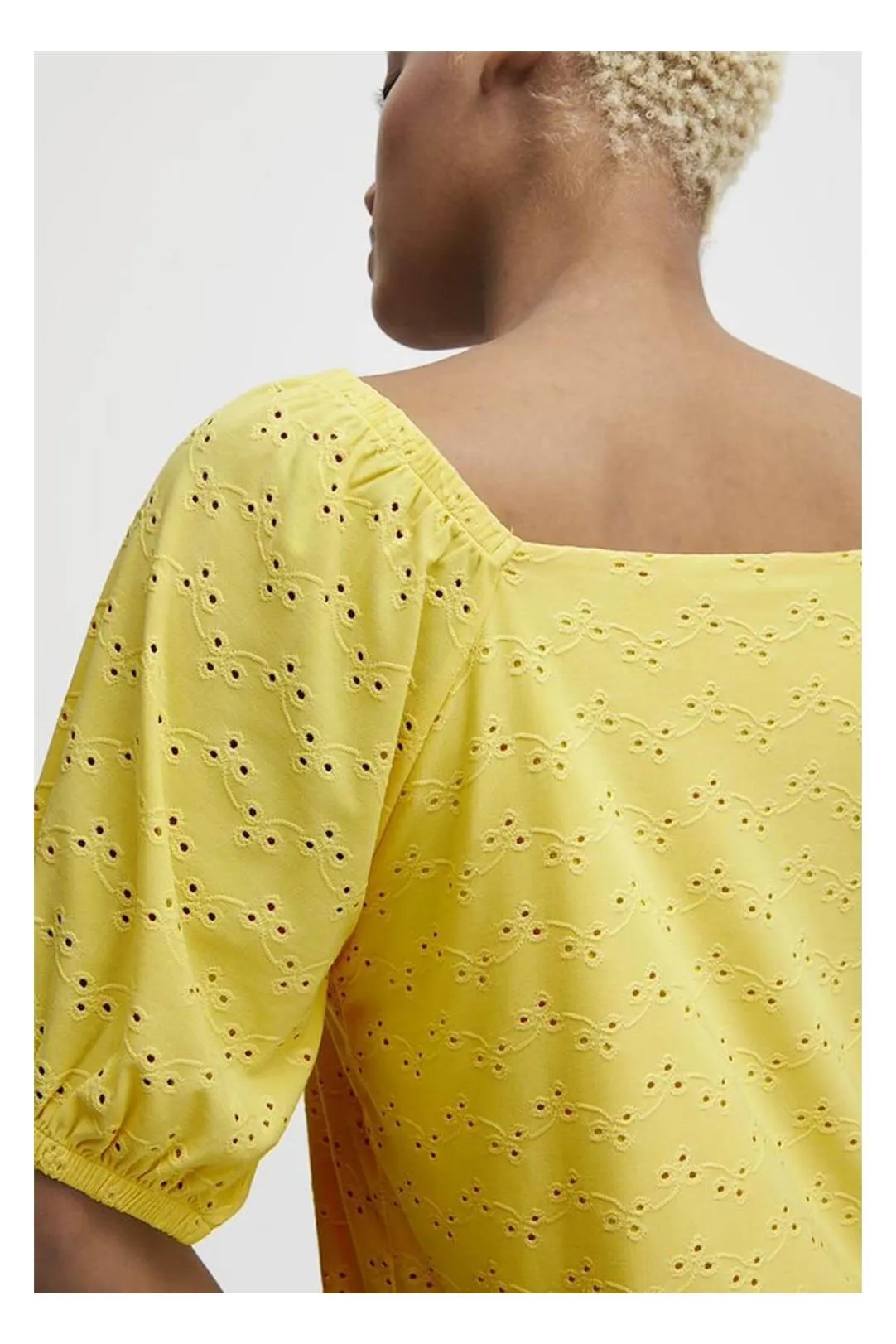 BLUSA CALADA IHPERNELLA AMARILLO