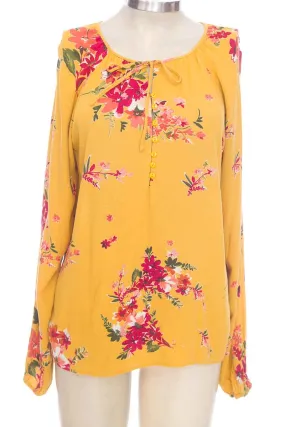 Blusa color Amarillo - Stradivarius