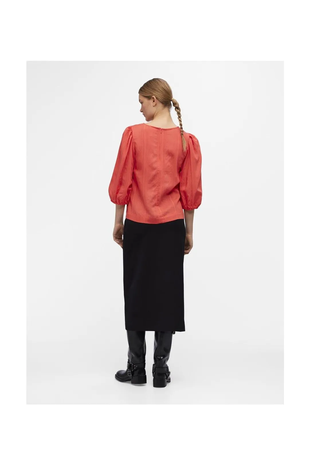 BLUSA MANGA 3/4 OBJLILLI CORAL