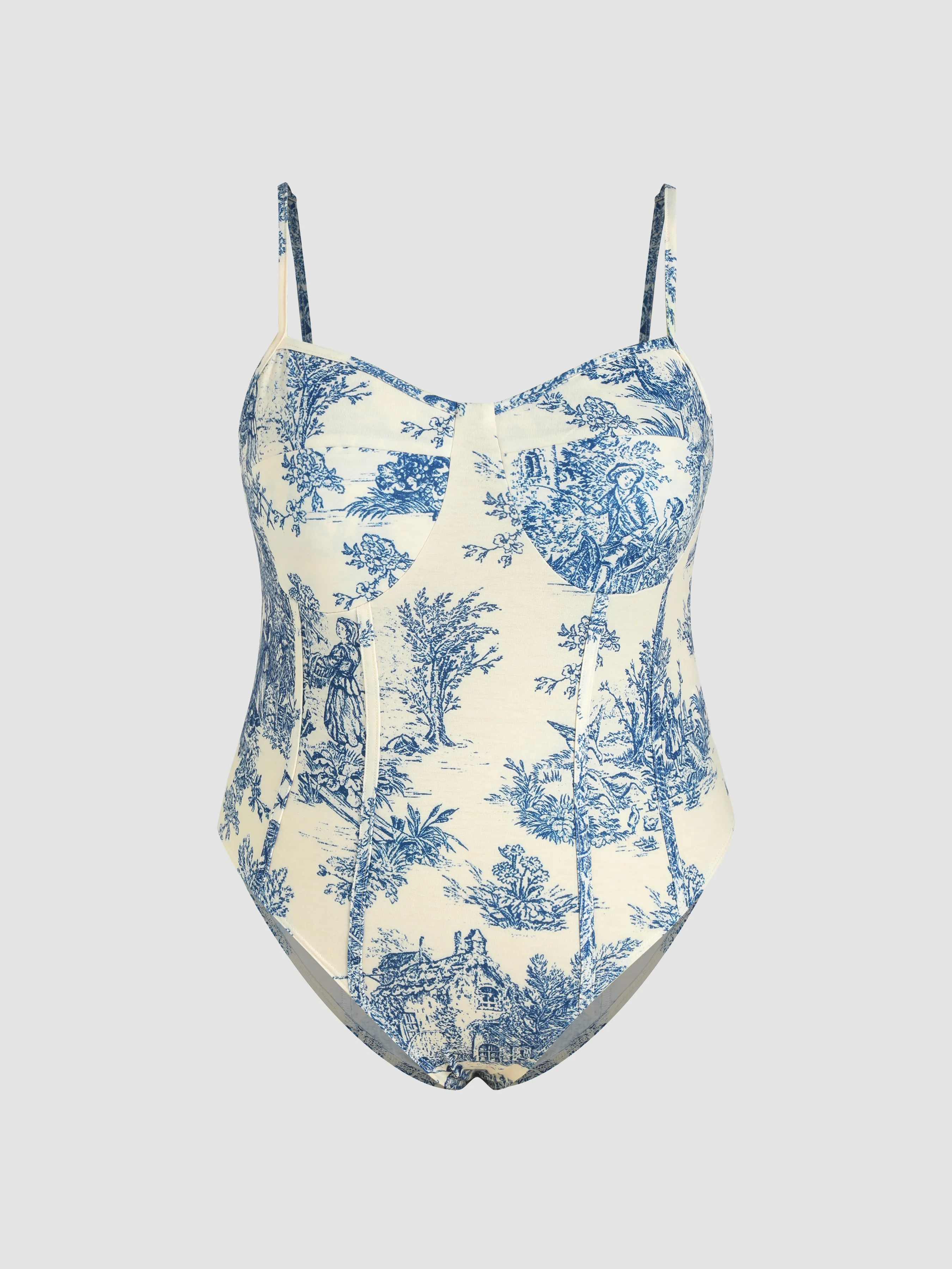 Body Toile de Jouy Curvy