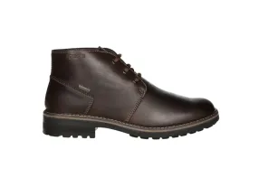 Botin Cordon Goretex Piel Marron Piso Goma