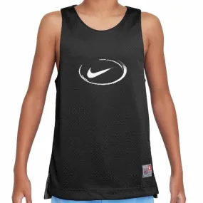 Camiseta Junior Nike Culture of Basketball Reversible Black