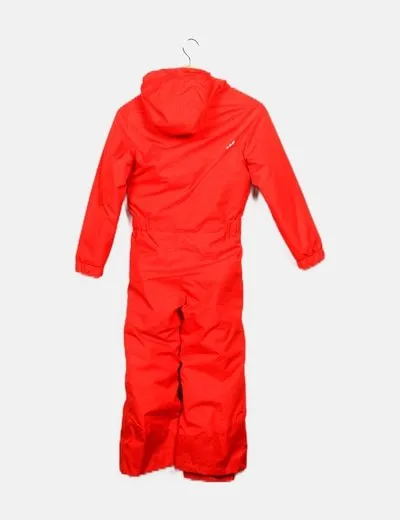 Decathlon Buzo rojo capucha