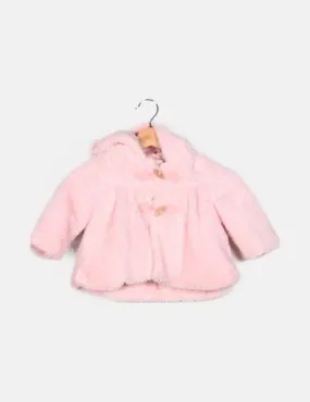 Dolce Petit Trenca rosa capucha pelo