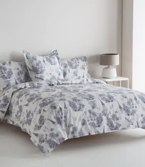 Funda Nórdica Reversible Percal 200h Cama 180 - Tout Le Jour Azul