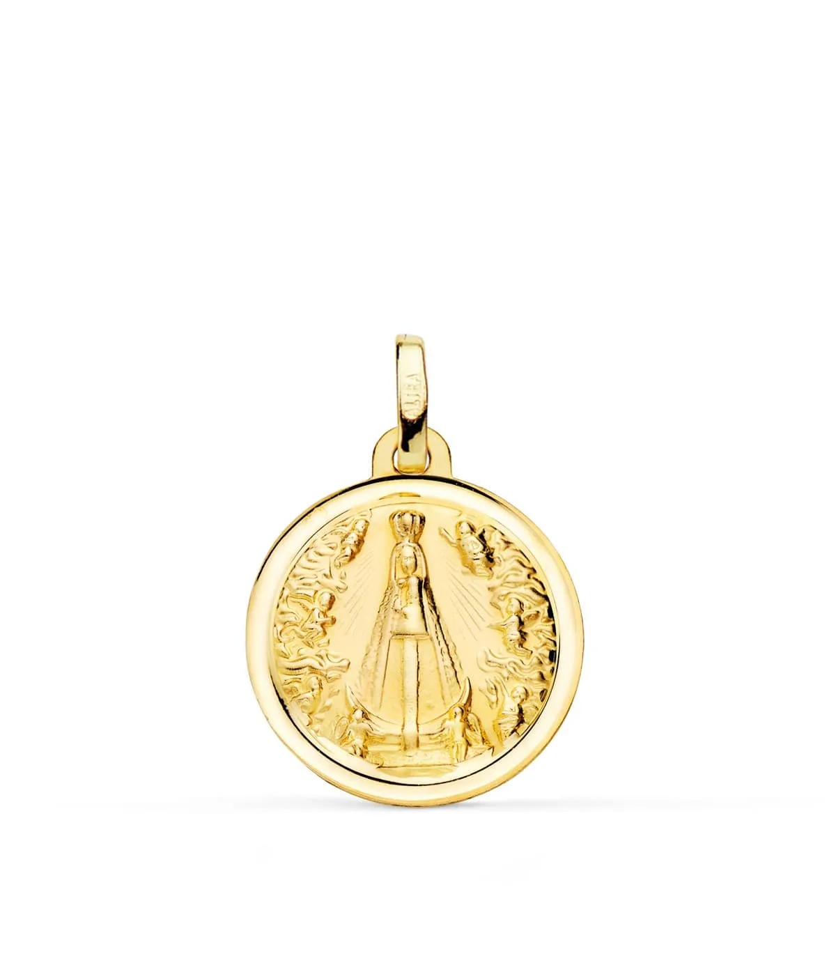 Médaille Notre-Dame de Begoña 18K 18mm