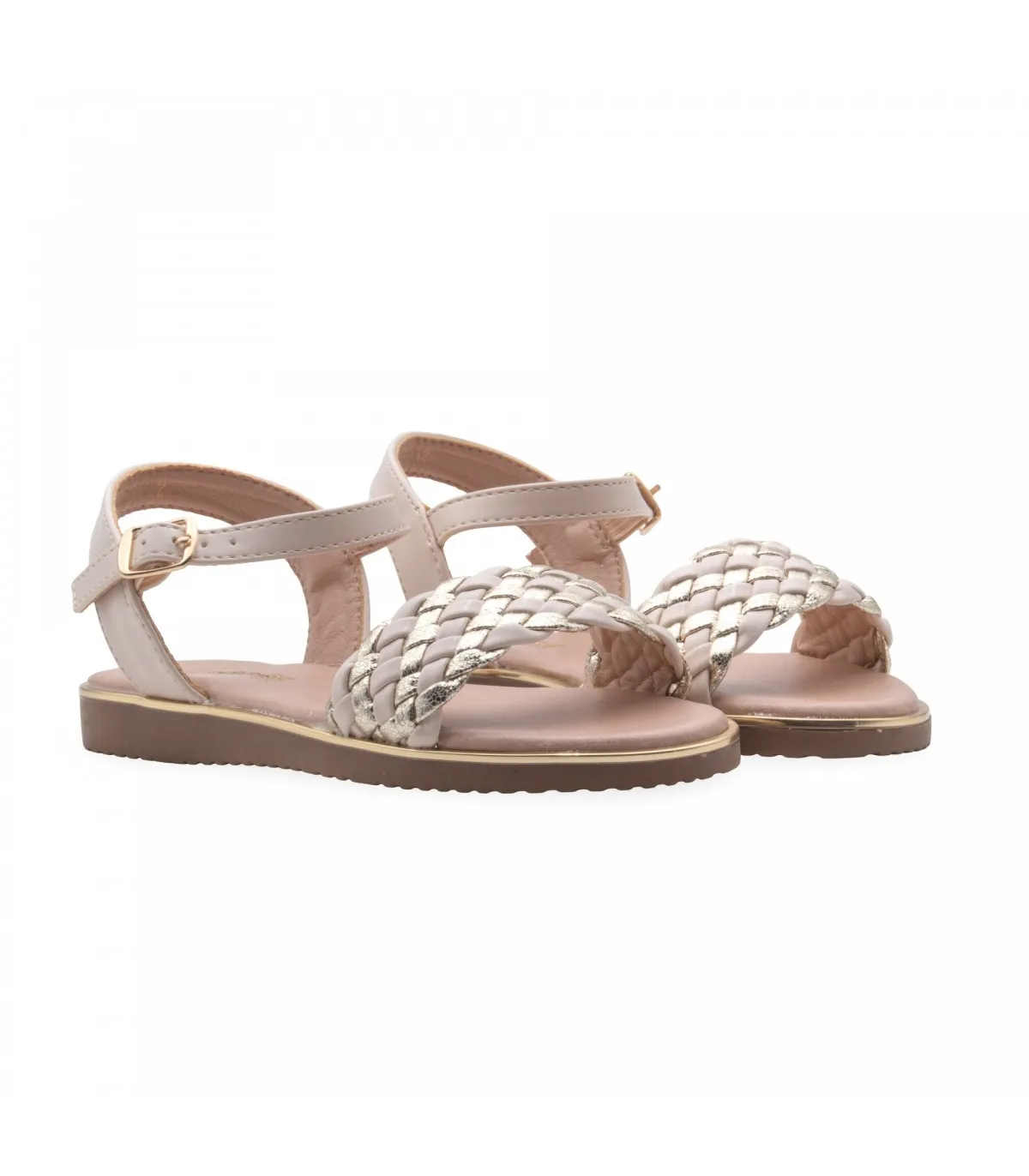 SANDALIAS CASUAL NIÑA DOSPIES TIRAS F24127