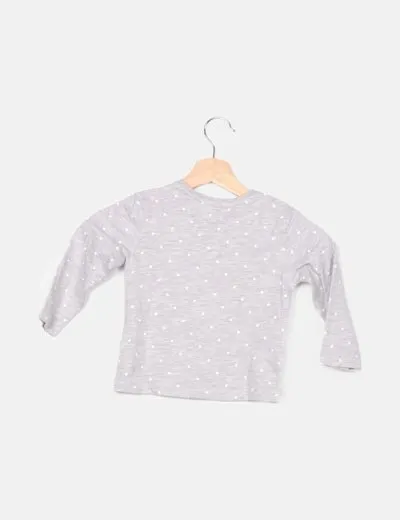 Sfera Sudadera gris paillettes