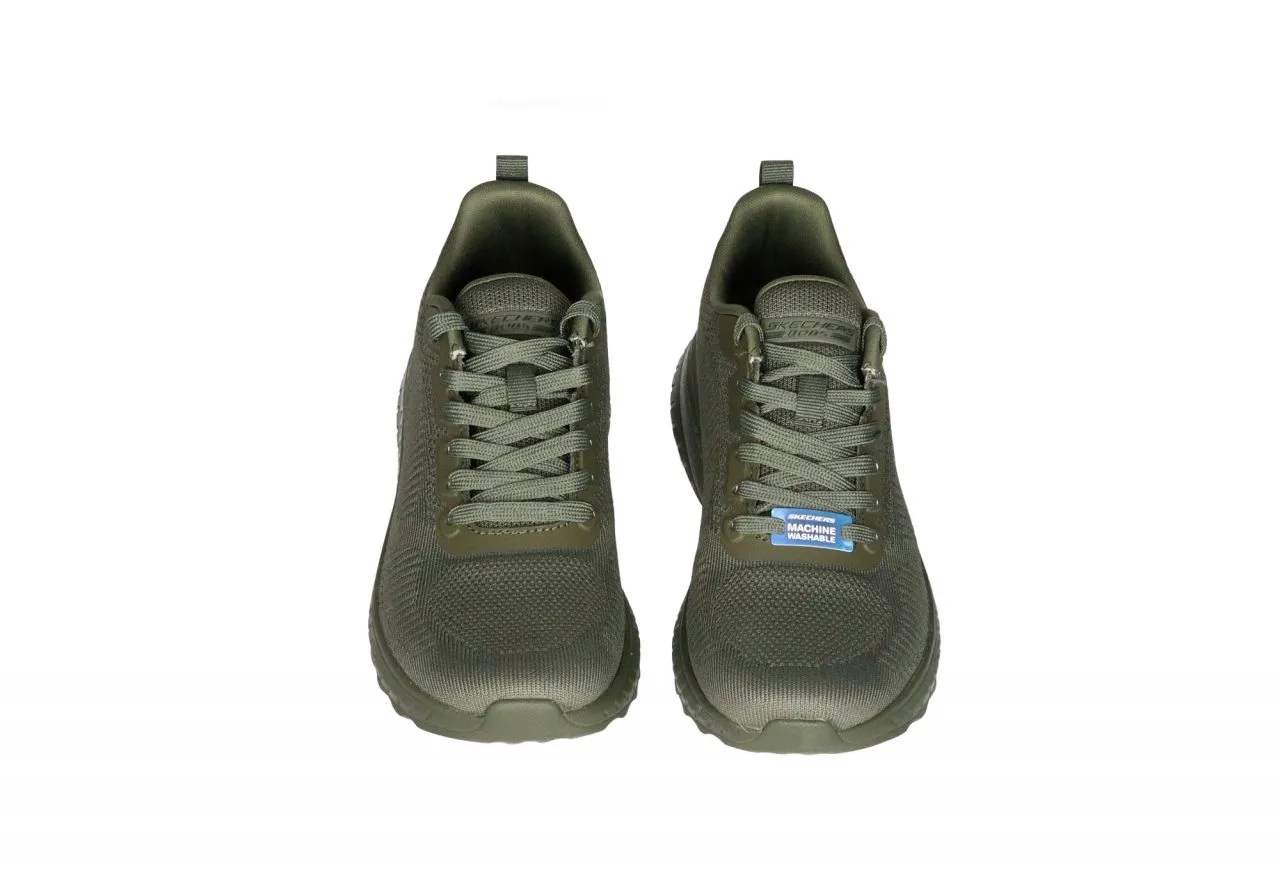 Sneaker Nylon Kaki Memory Foam Piso Goma