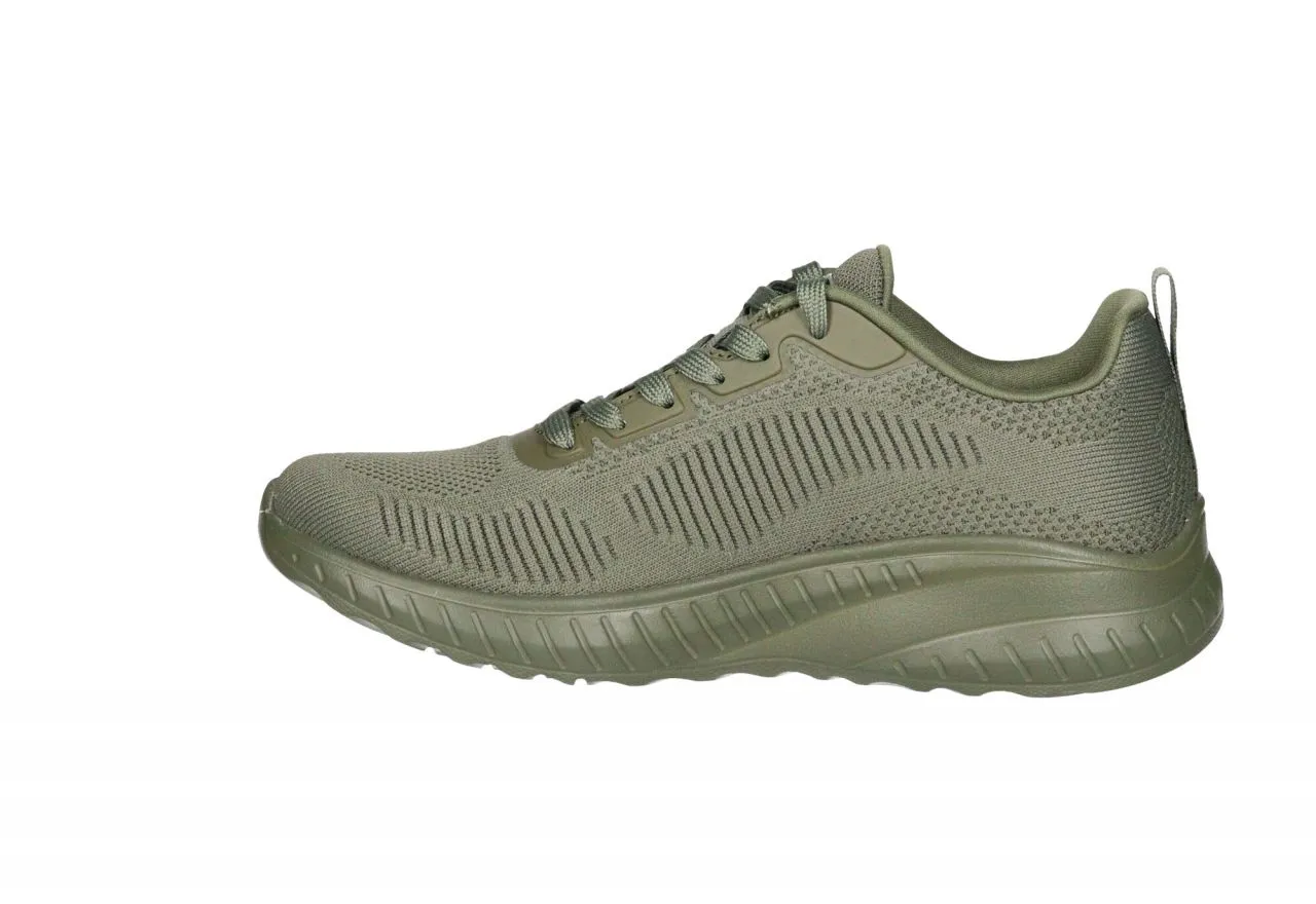 Sneaker Nylon Kaki Memory Foam Piso Goma